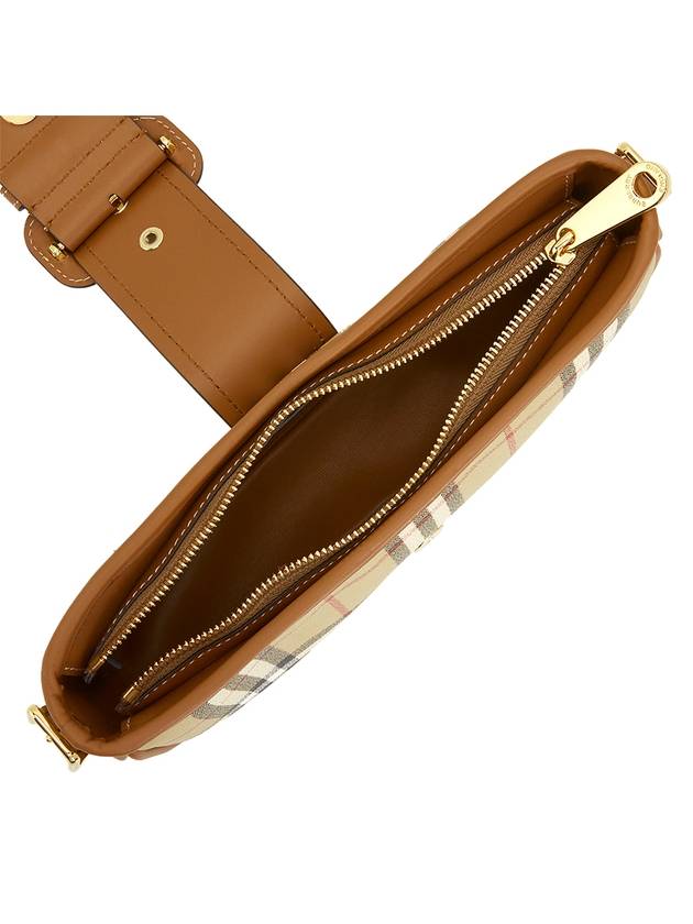 Check Shoulder Bag Brown - BURBERRY - BALAAN 6