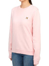 Fox Head Patch Regular Sweatshirt Pink - MAISON KITSUNE - BALAAN 3