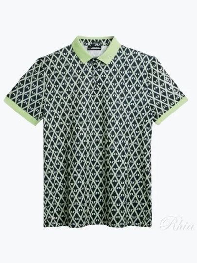 Tour Tech Reg Fit Print Polo GMJT09167 O500 Men's Tour Tech Regular Fit Polo - J.LINDEBERG - BALAAN 2