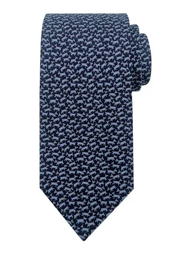 NB03 Ferragamo men's tie - SALVATORE FERRAGAMO - BALAAN 4