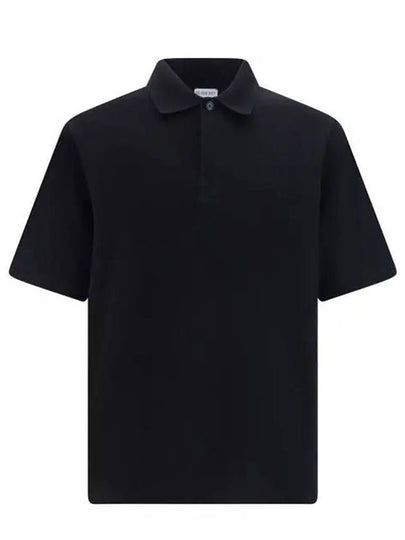 Striped Cuff Polo Shirt Black - BURBERRY - BALAAN 2