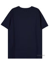 Men's Item Logo Cotton Short Sleeve T-Shirt Navy - A.P.C. - BALAAN 3