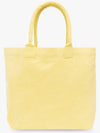 Yenky Embroidered Logo Large Shopper Tote Bag Yellow - ISABEL MARANT - BALAAN 7
