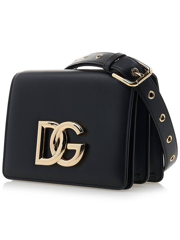 DG Logo Cross Bag Black - DOLCE&GABBANA - BALAAN 3