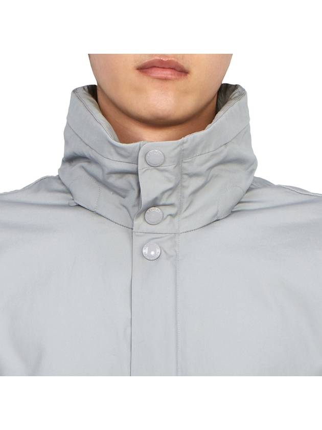 Metropolis Series HyST Stand Collar Zip Up Jacket Grey - CP COMPANY - BALAAN 7