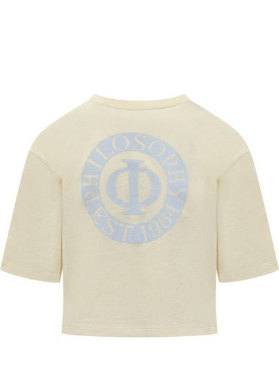 Philosophy Di Lorenzo Serafini T-Shirt With Logo - PHILOSOPHY DI LORENZO SERAFINI - BALAAN 2