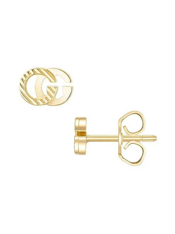 YBD652219001 Running Double G Earrings - GUCCI - BALAAN 1