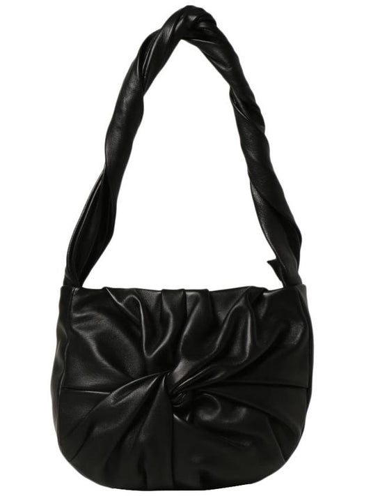 Fonda Twist Shoulder Bag Black - HEREU - BALAAN 1