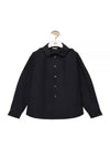 Anagram Overshirt Cotton Hooded Jacket Black - LOEWE - BALAAN 2