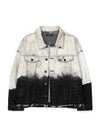 BBD Dystopia Bleached Custom Basic Denim Jacket Black - BLACKBLOND - BALAAN 1