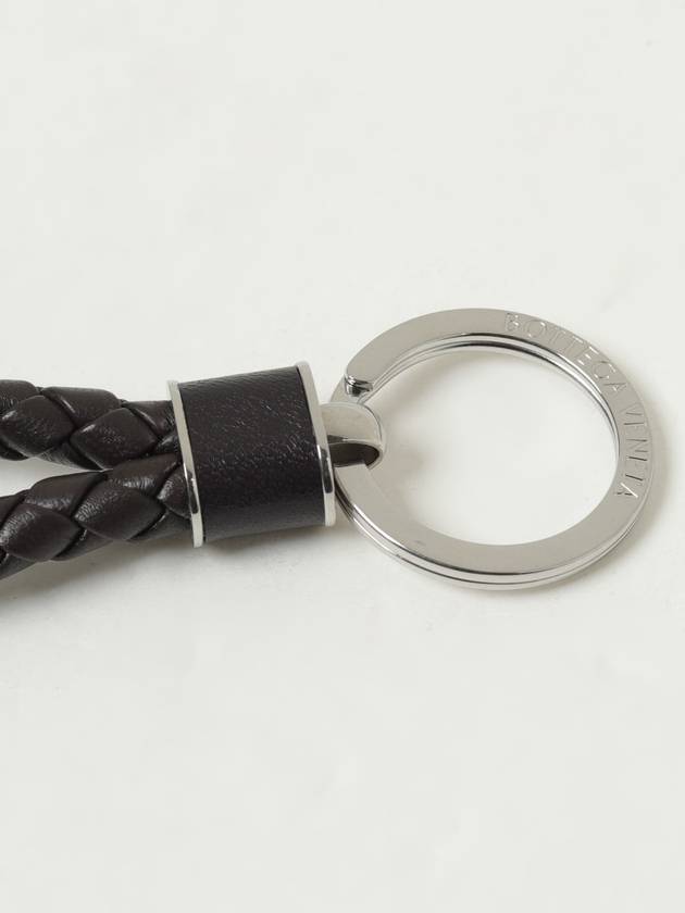 Intrecciato Leather Key Holder Fondant - BOTTEGA VENETA - BALAAN 3