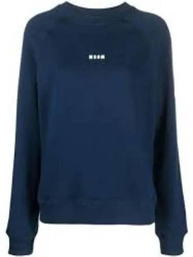 Long Sleeve T Shirt 746272 Navy - MSGM - BALAAN 1