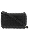 Intrecciato Mini Cross Bag Black - BOTTEGA VENETA - BALAAN 6