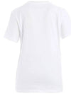 Big logo short sleeve tshirt white 8C759 00 V8161 033 - MONCLER - BALAAN 3