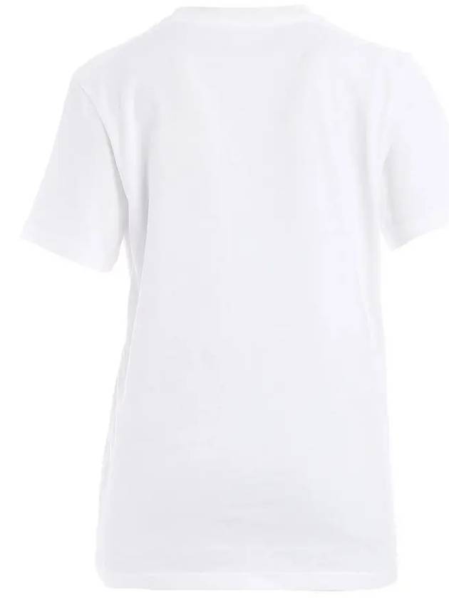 Big logo short sleeve tshirt white 8C759 00 V8161 033 - MONCLER - BALAAN 3