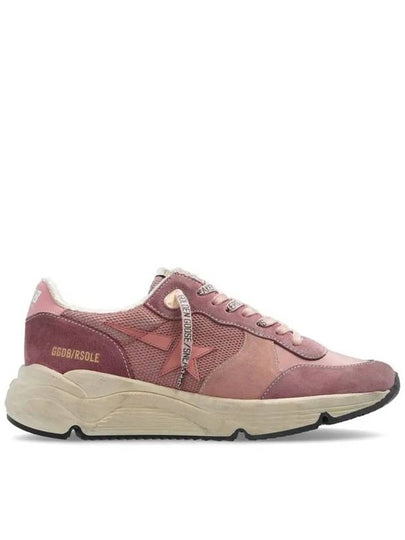 Running Sole Lace-Up Low Top Sneakers Pink - GOLDEN GOOSE - BALAAN 2