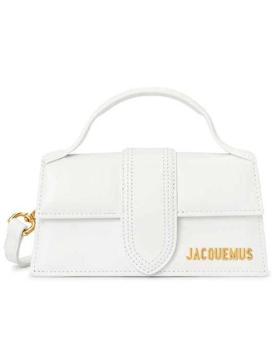 Le Bambino Gold Hardware Logo Mini Tote Bag White - JACQUEMUS - BALAAN 2