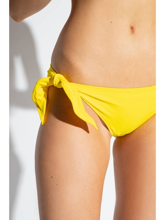 Women s Suki Knot Detail Bikini Bottom Yellow - ISABEL MARANT - BALAAN 5