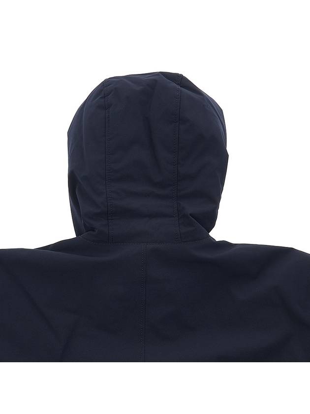 Men's Soft Shell Pure Insulation Technology Primaloft Hooded Jacket Navy - STONE ISLAND - BALAAN 10