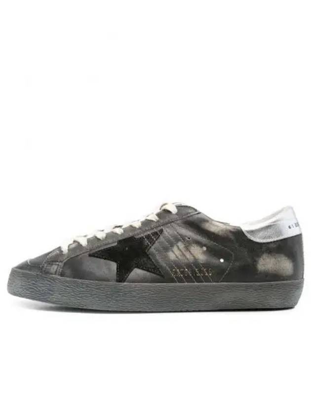 Superstar Silver Tab Low Top Sneakers Black - GOLDEN GOOSE - BALAAN 2