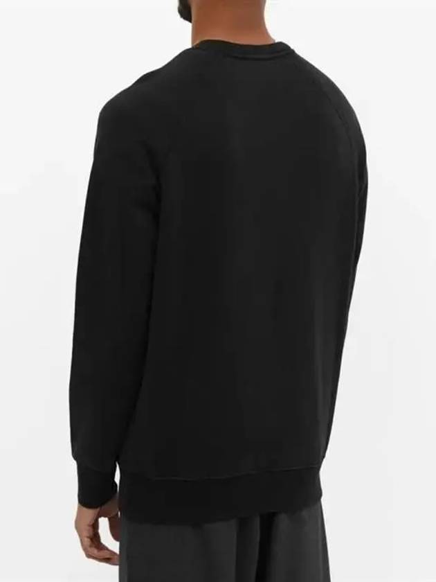 Grey Fox Head Patch Classic Sweatshirt Black - MAISON KITSUNE - BALAAN 5