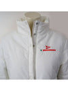 Luna Rossa Padded Jacket White - PRADA - BALAAN 3