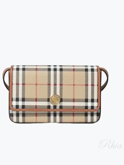 Hampshire Check Cross Bag Archive Beige - BURBERRY - BALAAN 2