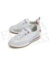 Fine Kid Suede Tech Runner White - THOM BROWNE - BALAAN 3