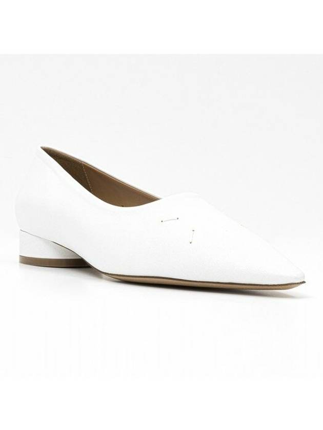 Women's Stitch Pumps White - MAISON MARGIELA - BALAAN 2