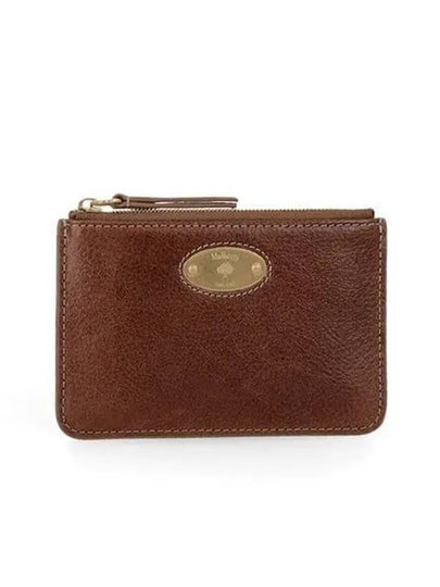 Plaque Small Zipper Coin Wallet Tan - MULBERRY - BALAAN 2