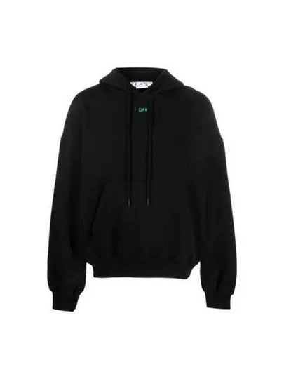 Alien Mush Drawstring Hoodie Black - OFF WHITE - BALAAN 2