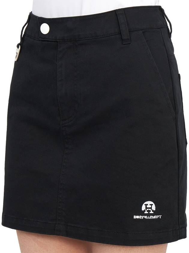 Icon Basic Skirt Black - HORN GARMENT - BALAAN 9