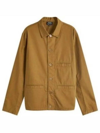 Vianney Shirt Jacket Tobacco - A.P.C. - BALAAN 1