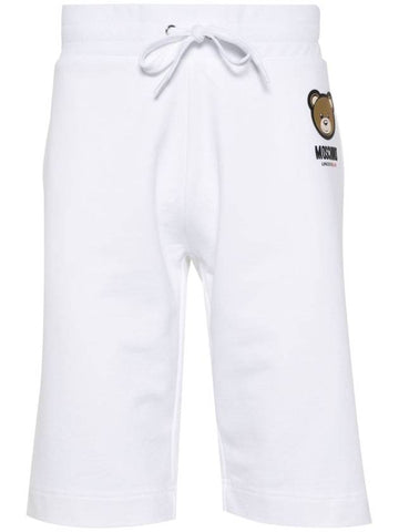 Moschino Shorts White - MOSCHINO - BALAAN 1