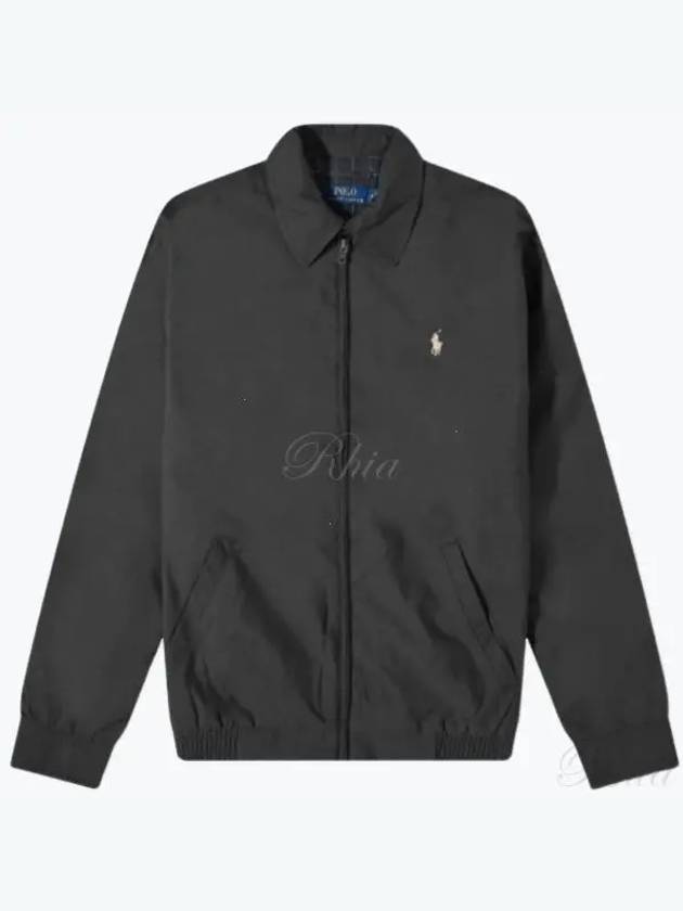 Harrington Windbreaker Black - POLO RALPH LAUREN - BALAAN 2