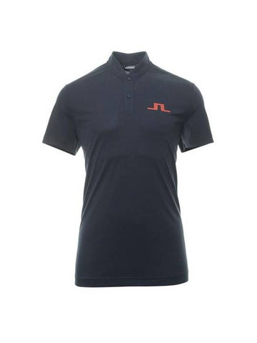 Men's Body BODE Polo Short Sleeve T-Shirt Navy - J.LINDEBERG - BALAAN 1