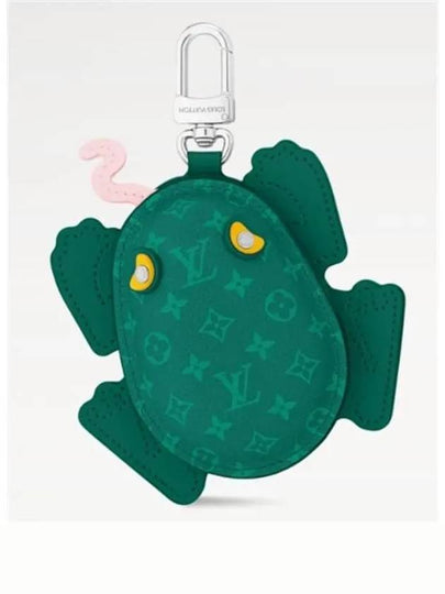 LV Frog Bag Charm Key Holder Green - LOUIS VUITTON - BALAAN 2