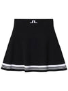 Women's Frida Striped Knit Skirt Black - J.LINDEBERG - BALAAN 2