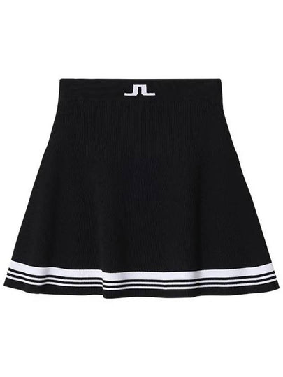 Women's Frida Striped Knit Skirt Black - J.LINDEBERG - BALAAN 2