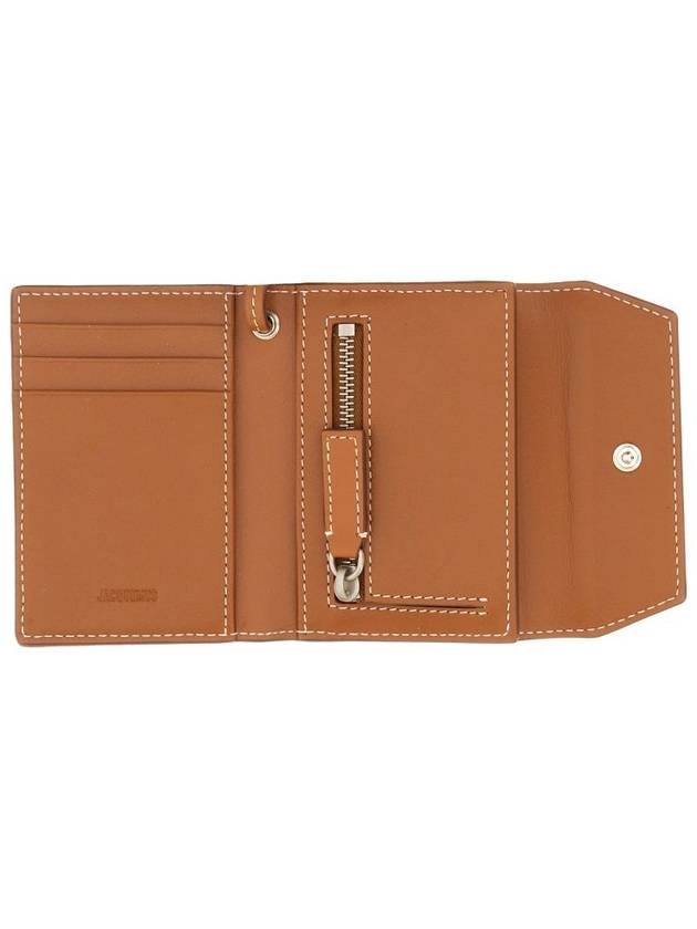 Le Porte Envelope Card Wallet Brown - JACQUEMUS - BALAAN 4