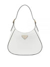 Medium Leather Shoulder Bag White - PRADA - BALAAN 2