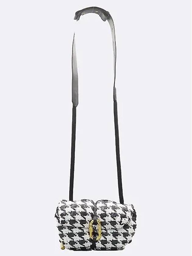 White checked leather nylon cross bag - MONCLER - BALAAN 4