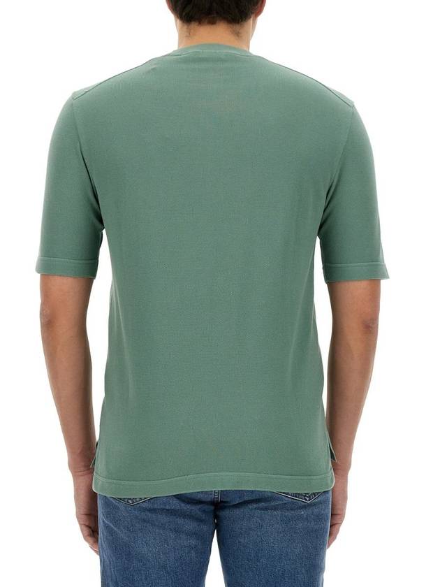 Zegna T-Shirt With Logo - ERMENEGILDO ZEGNA - BALAAN 3