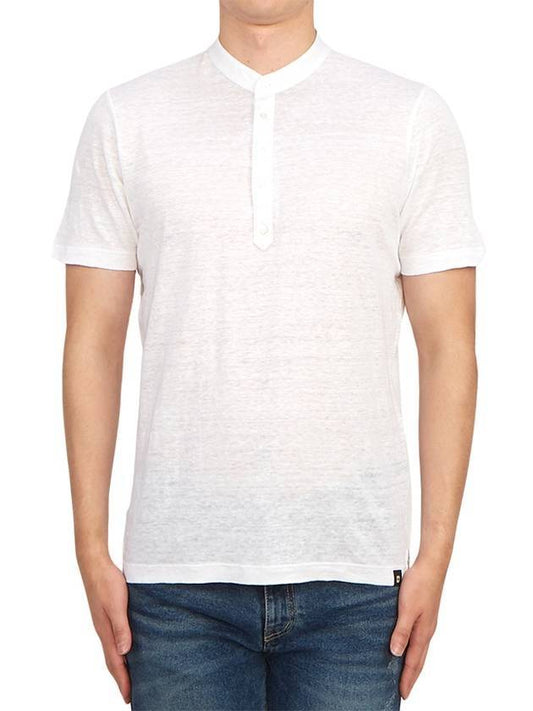 Men's Short Sleeve K-Shirt White - RVR LARDINI - BALAAN 1