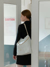 ANC DRAW CHAIN ​​SHOULDER BAG_WHITE - ANOETIC - BALAAN 3