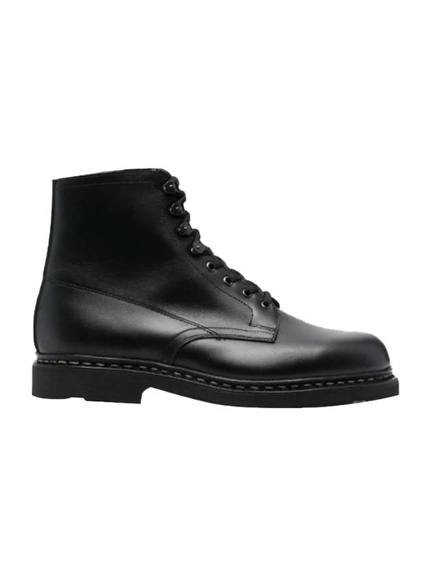 Men's IMBATTABLE Leather Walker Boots Black - PARABOOT - BALAAN 1