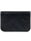 Logo Plaque Monaco Card Wallet Black - BALENCIAGA - BALAAN 4