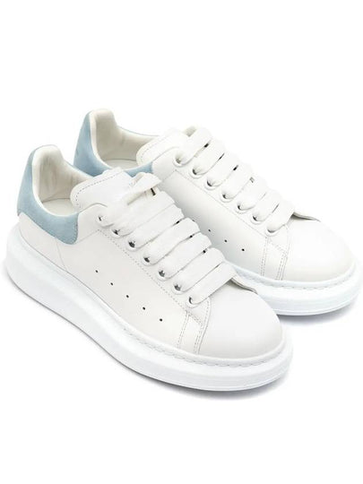 Oversized Low Top Sneakers White Powder Blue - ALEXANDER MCQUEEN - BALAAN 2