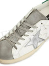 Superstar Green Heel Tab Leather Sneakers White - GOLDEN GOOSE - BALAAN 8