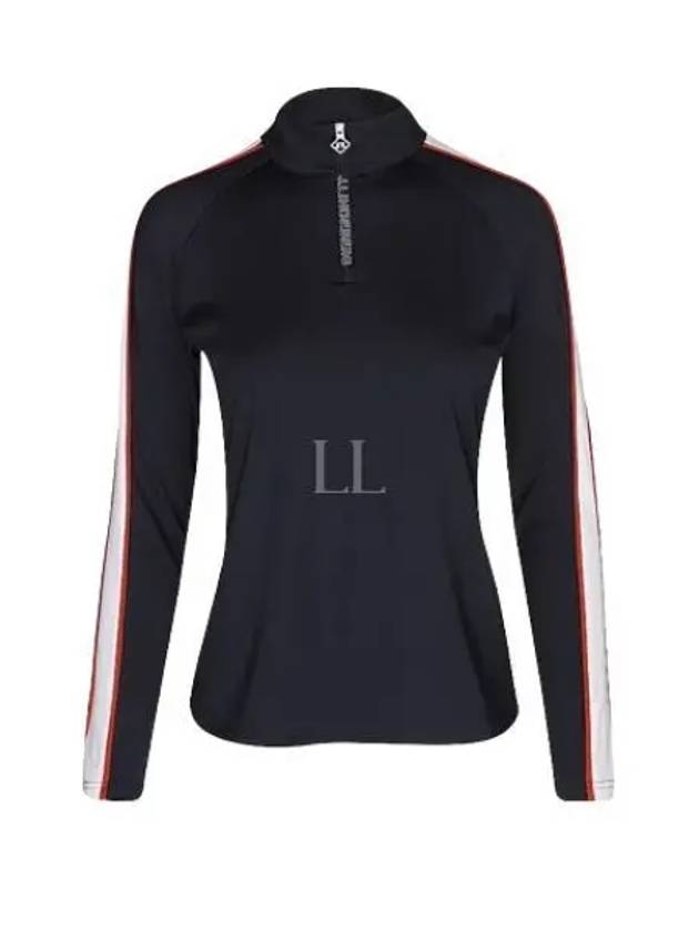 Women's Cora Mid Layer Long Sleeve T-Shirt Navy - J.LINDEBERG - BALAAN 2